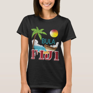 Tourist and Native Fiji Bula Vintage Grunge Vacati T-Shirt