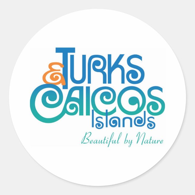 Tourist Board Classic Round Sticker (Front)