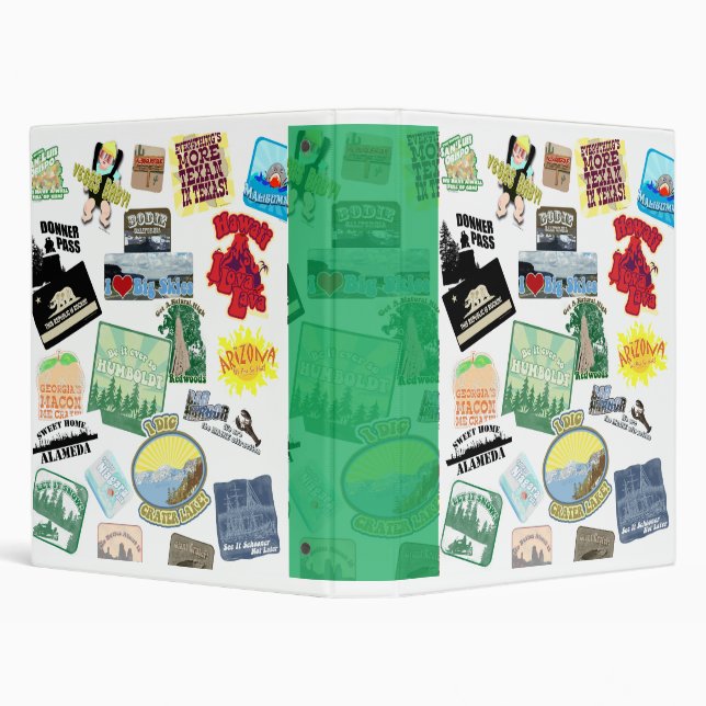 Tourist Collage Binder (Background)