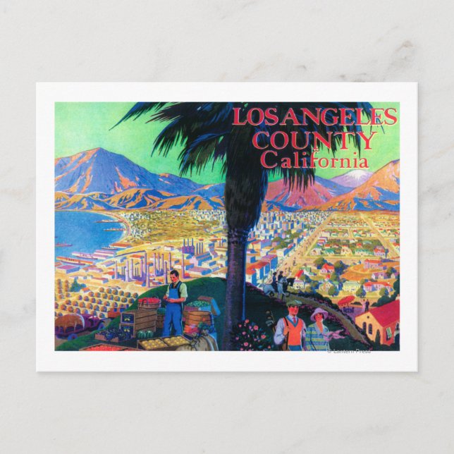 Tourist Poster # 1 Postcard (Front)