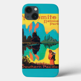 Tourist Poster - Yosemite Nat'l Park, CA iPhone 13 Case