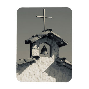 Tourist town, village chapel magnet
