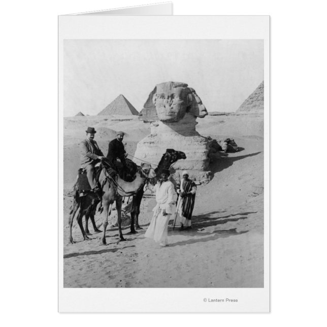 Touristes en voyage par Sphinx (Devant)