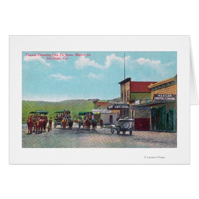 Tourists Departing for Tijuana Scene (Front Horizontal)