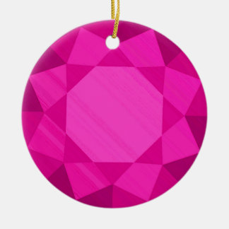 Tourmaline Gemstone / Jewel Graphic Image Ceramic Ornament