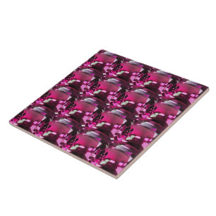 Tourmaline Gemstone Pink Tile