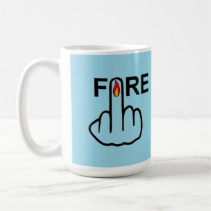 Tournage d'incendie d'Oiseau de Mug