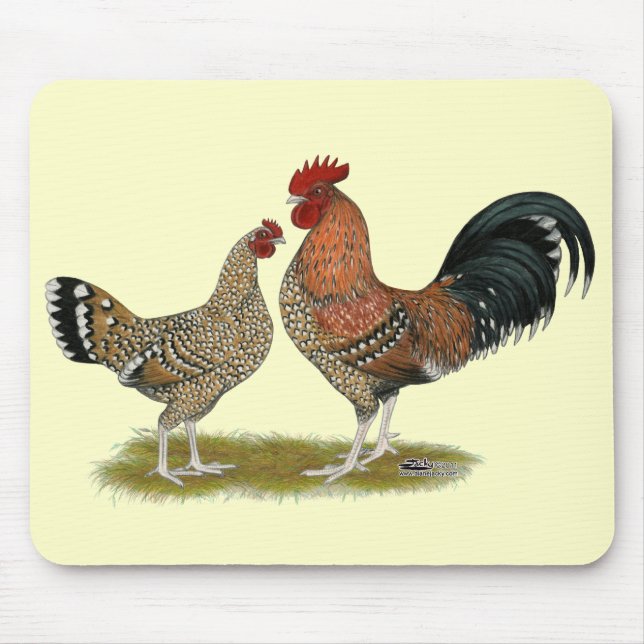 Tournaisis Bantams Mouse Pad (Front)