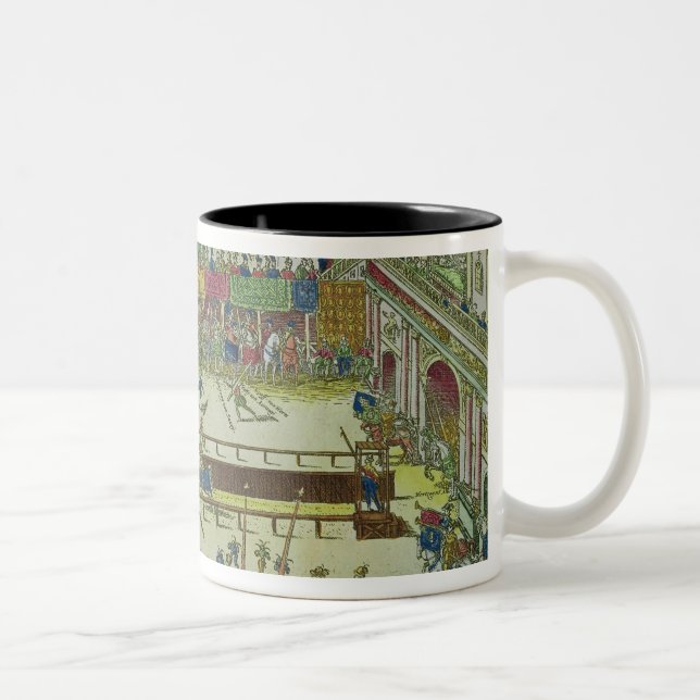 Tournament during which Henri II Two-Tone Coffee Mug (Right)