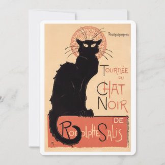Tournee du Chat Noir (1896 Thank You Card