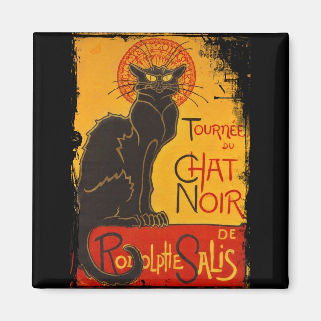Tournee du Chat Noir Magnet (Front)