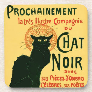 Tournée du Chat Noir, Théophile Steinlen Coaster