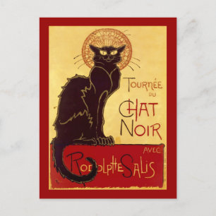 Tournée du Chat Noir, Théophile Steinlen Postcard
