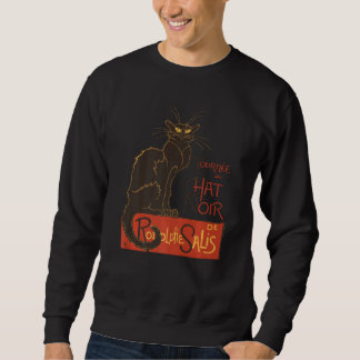 Tournee du Chat Noir Vector Cut Out Sweatshirt