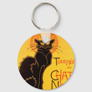 Tournée du Chat Noir - Vintage Poster Keychain