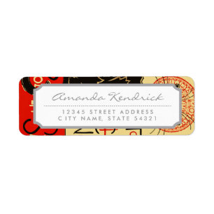 Tournée du Conversation noir Art nouveau