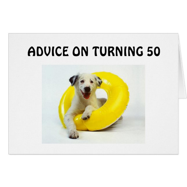 TOURNER "50" CONSEIL D'ANNIVERSAIRE (Devant horizontal)