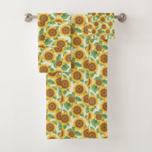 Tournesol Aquarelle Coloré Motif personnalisé