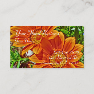 Tournesol cartes de visite personnalisables