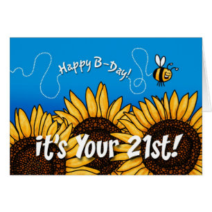 tournesol de traînée d'abeille - 21 années