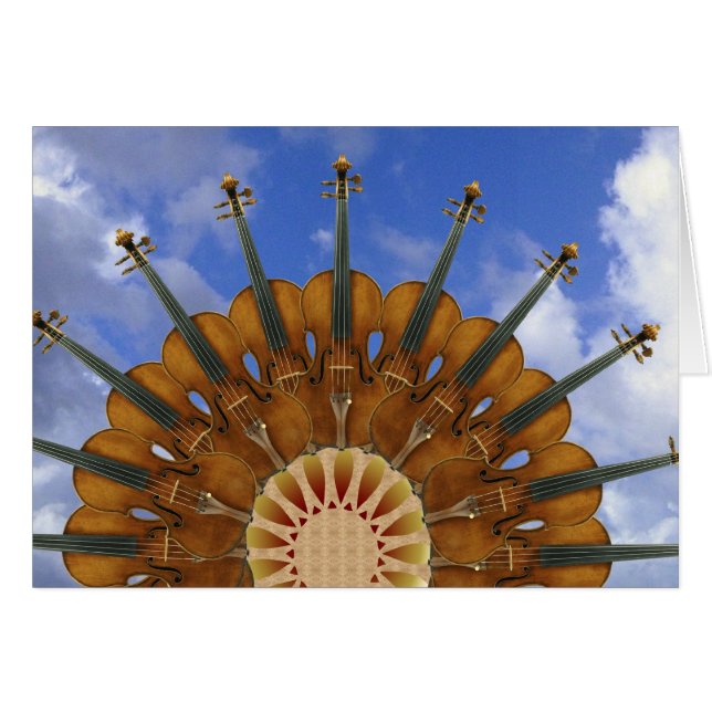 Tournesol de violon (Devant horizontal)