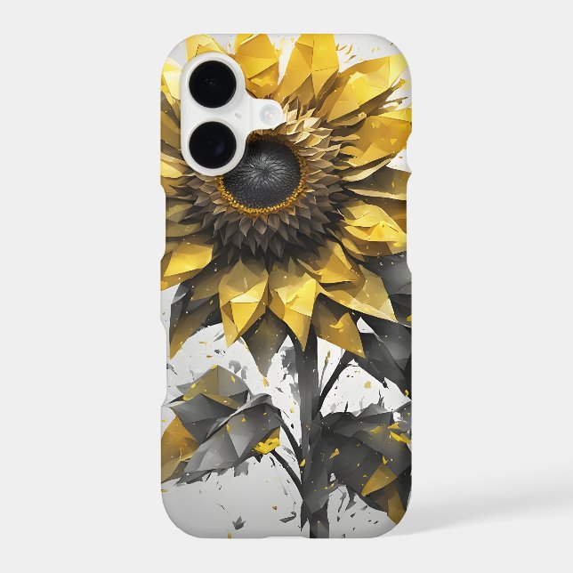 Tournesol - Fleurs aquarelle (Verso)