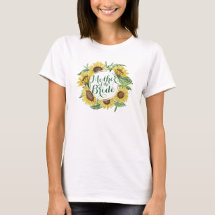 Tournesol personnalisé Mariage circle haut