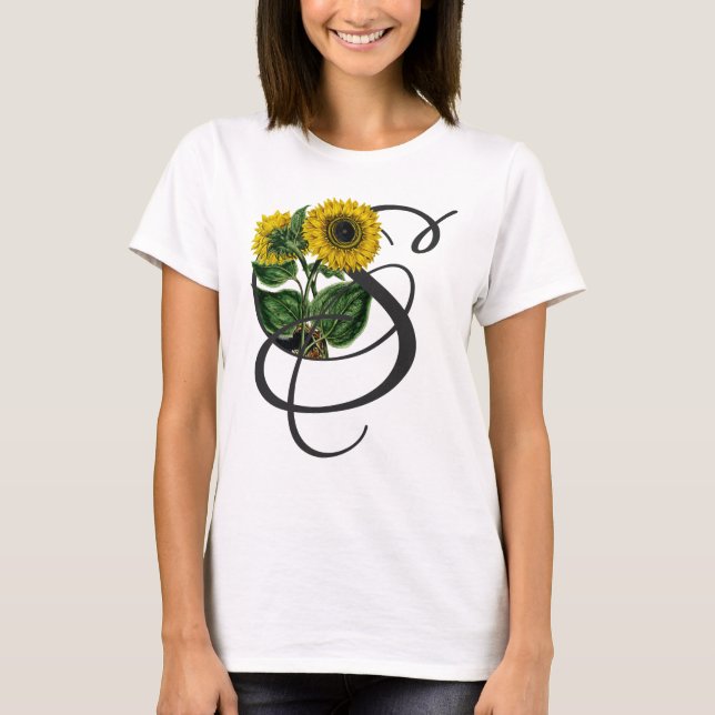 Tournesol Vintage S T-shirt initial (Devant)