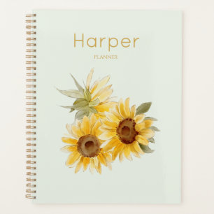 Tournesols Aquarelle Personnalisés