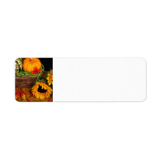 Tournesols de récolte d'automne