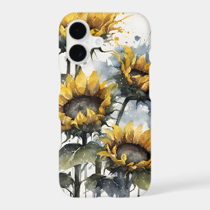 Tournesols - Fleurs aquarelle