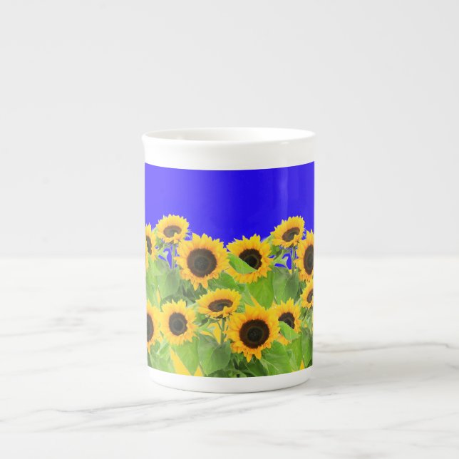 Tournesols Mug Ukraine Drapeaux couleurs (Devant)