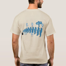 TOURNEZ À GAUCHE LE T-shirt CONSERVATEUR SATIRE