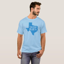 Tournez le Texas le T-shirt que bleu | peignent