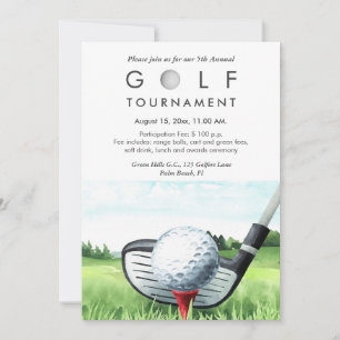 Tournoi de golf Invitation annuelle