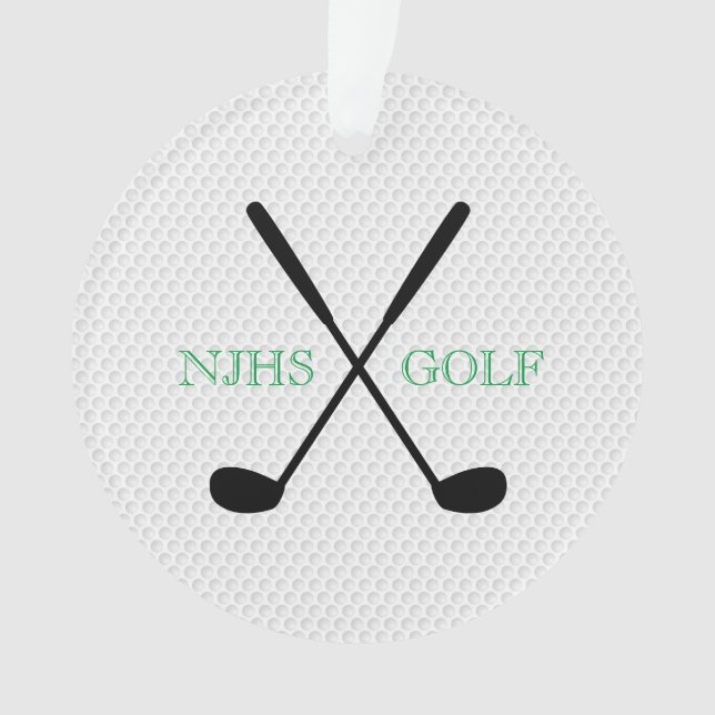 Tournoi de golf Souvenir personnalisé (devant)