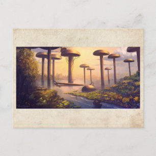 Tours arborescentes - Carte postale