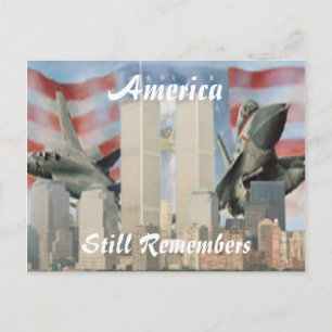 Tours jumelles 9/11 Carte postale du souvenir