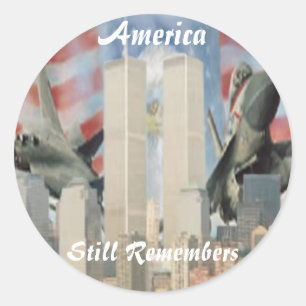 Tours jumelles 9/11 Stickers Souvenir