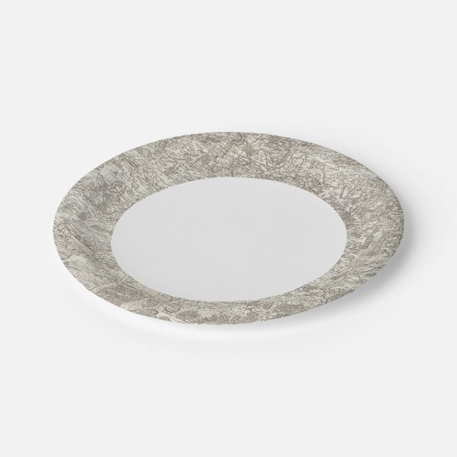 Tours Paper Plate (Angled)