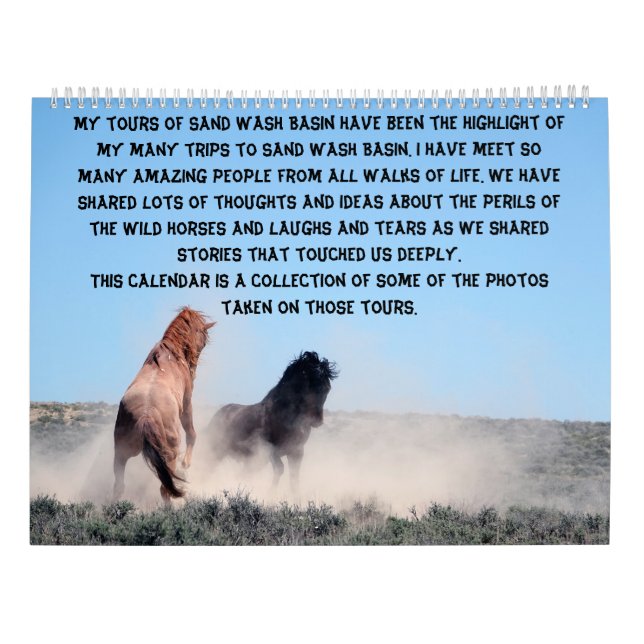 Tours with Louise Calendar (Back)