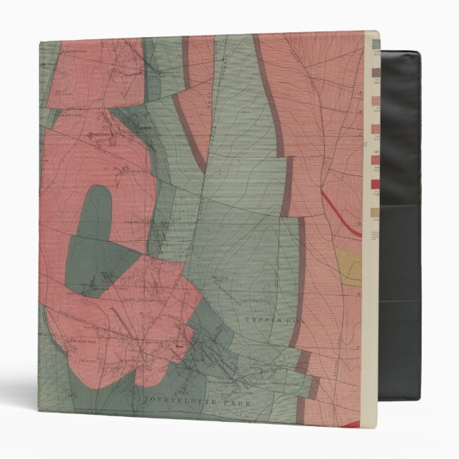 Tourtelotte Park Mining District Sheet Map Binder (Front/Inside)