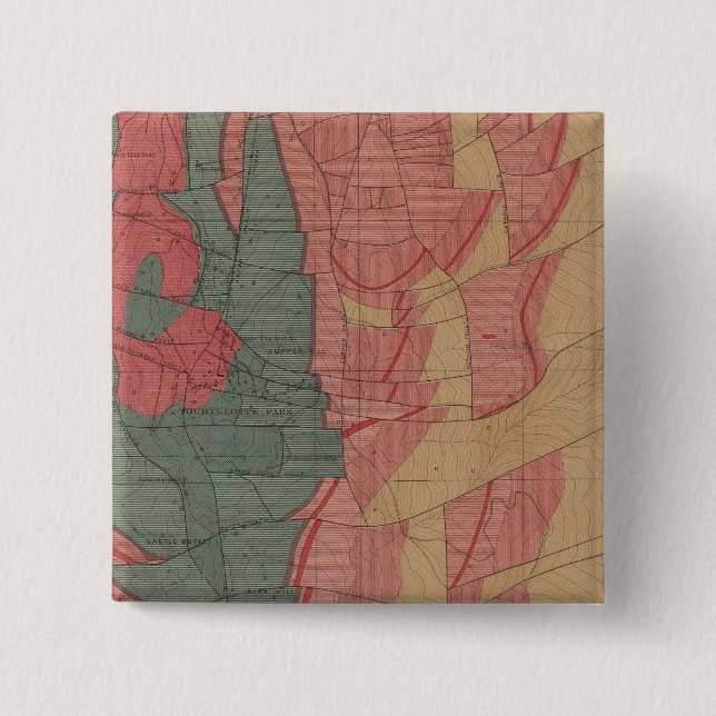 Tourtelotte Park Special 2 Inch Square Button (Front)