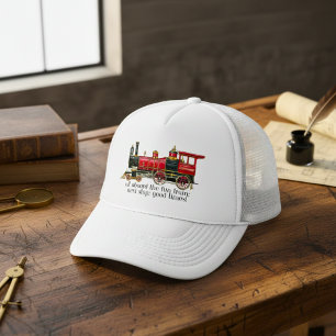 Tous À Bord Du Fun Train Casquette De Baseball