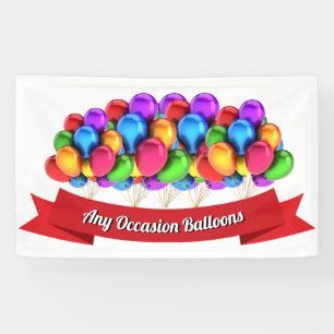 Tous ballons et bannière d'occasion