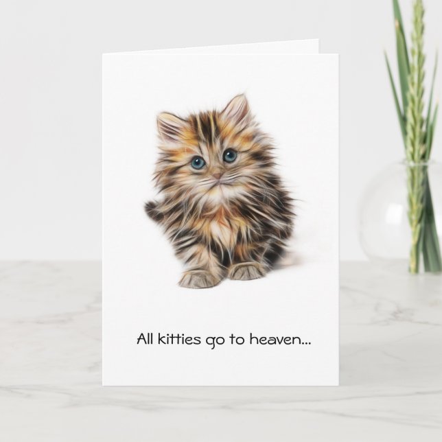 Tous les chats dans le ciel sympathie carte de voe (Devant)