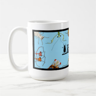 Tous les insectes sur une tasse !