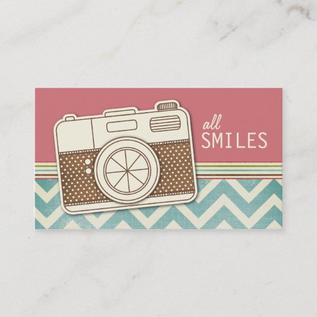 Tous les sourires Cartes de visite (Devant)
