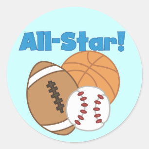 Tous les Stickers Sports Star