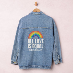 Tout amour est la même fierté LGBT Egalité des dro
